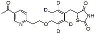 Pioglitazone metabolite M-III-d4