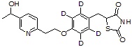Pioglitazone metabolite M-IV-d4