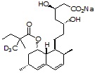 Simvastatin hydroxy acid-d3 sodium