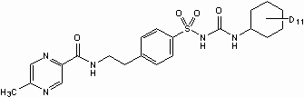 Glipizide-d<sub>11</sub> (cyclohexyl-d<sub>11</sub>)