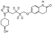 4-trans-Hydroxy cilostazol-d4