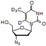 Zidovudine-d<sub>4</sub>