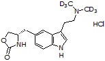 Zolmitriptan-d6 HCl