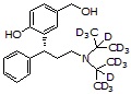 (R)-Hydroxytolterodine-d<sub>14</sub>