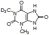 1,3-Dimethyluric acid-d<sub>3</sub>