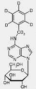 N6-Benzyladenine-9-glucoside-d<sub>7</sub>