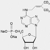 N6-Isopentenyladenosine-5’-monophosphate-d<sub>6</sub> sodium salt