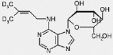 N6-Isopentenyladenine-7-glucoside-d<sub>6</sub>