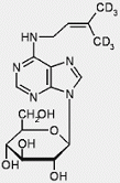 N6-Isopentenyladenine-9-glucoside-d<sub>6</sub>