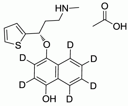 4-Hydroxy Duloxetine-d<sub>6</sub> Acetate