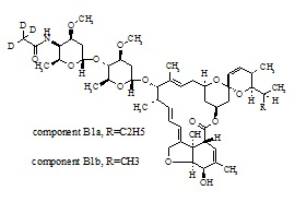 Eprinomectin-d<sub>3</sub> (Mixture of B1a and B1b)