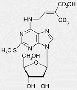 2-Methylthio-trans-Zeatin riboside-d<sub>5</sub>