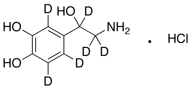 Norepinephrine-2,5,6,α,β,β-d<sub>6</sub> hydrochloride