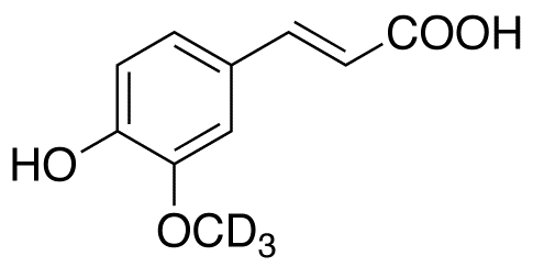 Ferulic acid-d<sub>3</sub>