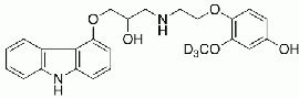 4’-Hydroxyphenyl Carvedilol-d<sub>3</sub>