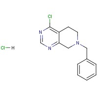 7-Benzyl-4-chloro-5,6,7,8-tetrahydropyrido[3,4-d]pyrimidineHCl