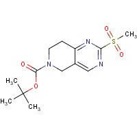 tert-Butyl 7,8-dihydro-2-(methylsulfonyl)pyrido[4,3-d]pyrimidine-6(5H)-carboxylate