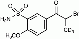 2-Bromo-1-(4’-methoxy-3’-sulfonamidophenyl)-1-propanone-methyl-d<sub>3</sub>