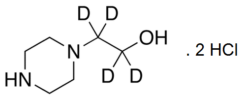 N-(2-Hydroxyethyl)piperazine-d<sub>4</sub> dihydrochloride