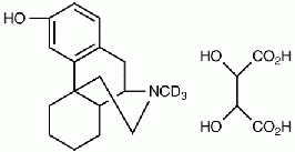 Dextrorphan-d<sub>3</sub> tartrate salt