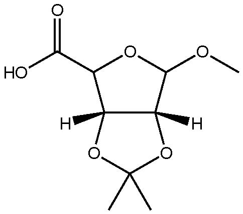 (3aS,6R,6aR)-6-methoxy-2,2-dimethyltetrahydrofuro [3,4-d][1,3]dioxole-4-carboxylic acid