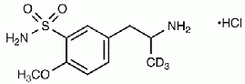 3-(4’-Methoxy-3’-sulfonamidophenyl)-2-propylamine-methyl-d<sub>3</sub> HCl