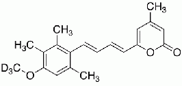 6-[(1E, E)-4-(4-Methoxy-2,3,6-trimethylphenyl-d<sub>3</sub>)-2-methyl-1,3-butadien-1-yl]-4-methyl-2H-pyran-2-one