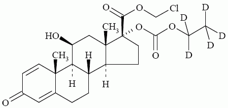 Loteprednol Etabonate-d<sub>5</sub>