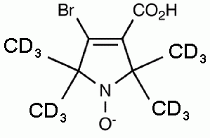 4-Bromo-1-oxyl-2,2,5,5-tetramethyl-d<sub>3</sub>-pyrroline-3-carboxylic Acid