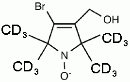 4-Bromo-3-hydroxymethyl-1-oxyl-2,2,5,5-tetramethyl-d<sub>3</sub>-pyrroline