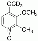 3,4-Methoxy-2-methylpyridine N-Oxide-d<sub>3</sub>