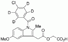 Acemetacin-d<sub>4</sub>
