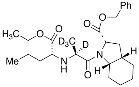 (1R)Perindopril-d<sub>4</sub> Benzyl Ester