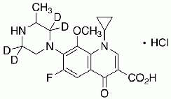 Gatifloxacin-d<sub>4</sub> HCl