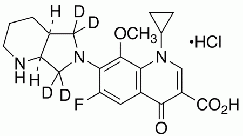 rac cis Moxifloxacin-d<sub>4</sub> HCl