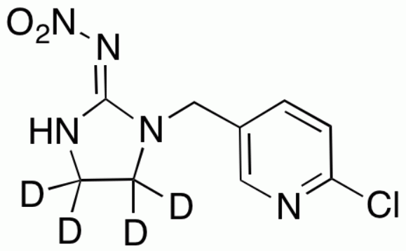 Imidacloprid-d<sub>4</sub> (imidazolidine-4,4,5,5-d<sub>4</sub>)