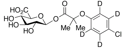 Clofibric acid-d<sub>4</sub> acyl-β-D-glucuronide