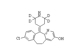 3-Hydroxy desloratadine-d<sub>4</sub>