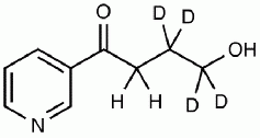4-Hydroxy-1-(3-pyridyl)-1-butanone (3,3,4,4-d<sub>4</sub>)