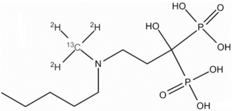 Ibandronic Acid-<sup>13</sup>C,d<sub>3</sub>