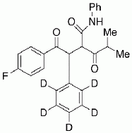 4-Fluoro-α-(2-methyl-1-oxopropyl)-γ-oxo-N,b-diphenyl-d<sub>5</sub>