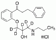 Propafenone-d<sub>5</sub> hydrochloride (propoxy-d5)