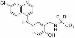 N-Desethyl Amodiaquine-d<sub>5</sub>