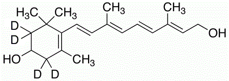 all-trans 3-Hydroxyretinol-d<sub>4</sub> (ring-d<sub>4</sub>)