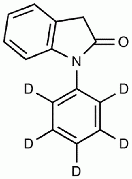 1,3-Dihydro-1-d<sub>5</sub>-phenyl-2H-indol-2-one