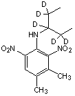 Pendimethalin-d<sub>5</sub> [N-(1-ethyl-1’,1’-d<sub>2</sub>;propyl-1,2,2-d<sub>3</sub>)]