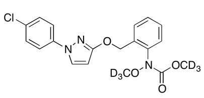Pyraclostrobin-d<sub>6</sub>