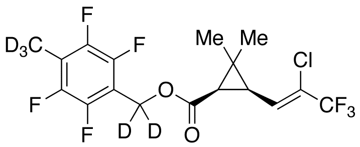 Tefluthrin-d<sub>5</sub>
