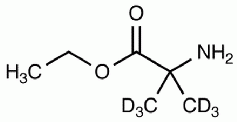 Ethyl 2-Amino-2-methyl-1-propionate-d<sub>6</sub>