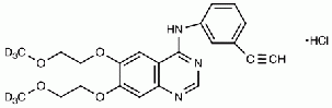 Erlotinib-d<sub>6</sub> HCl salt